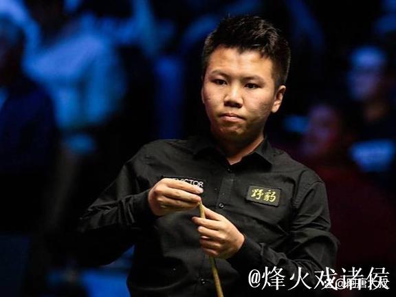 周跃龙4-2逆转霍金斯 晋级斯诺克英格兰公开赛8强