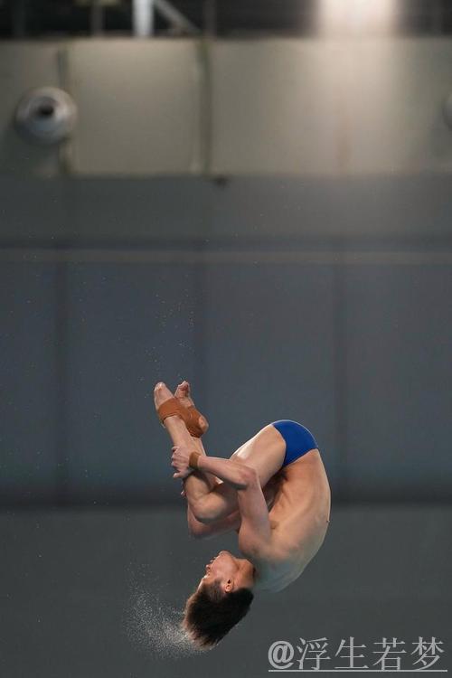 跳水世界杯总决赛：朱子锋男子10米跳台精彩表现