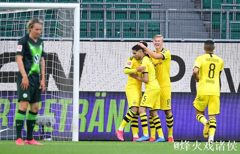 德甲-格雷罗破门阿什拉夫建功 多特2-0客胜狼堡 德甲-格雷罗破门阿什拉夫建功 多特2-0客胜狼堡